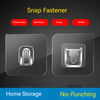 Powerful bathroom waterproof matching multi-functional seamless mother-in-law buckle buckle without punching