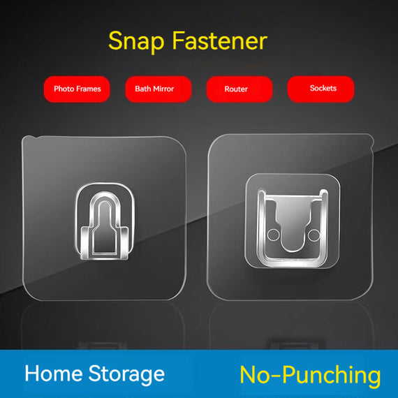 Powerful bathroom waterproof matching multi-functional seamless mother-in-law buckle buckle without punching