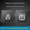 Powerful bathroom waterproof matching multi-functional seamless mother-in-law buckle buckle without punching