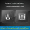 Powerful bathroom waterproof matching multi-functional seamless mother-in-law buckle buckle without punching
