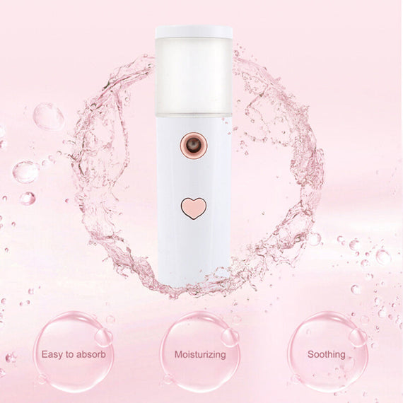 Nano Mist Steamer Massage Spray - White