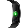QS 80 Heart Rate Smart Band BT Sport Watch Wristband Bracelet 0.42inch HD OLED Display Call Notification Pedometer Alarm Sleep Monitor Blood Pressure Test for iPhone 6 6S 6 Plus 6S Plus 7 Plus Samsung S6 S7 edge S8 Android iOS Smartphone