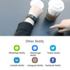 QS 80 Heart Rate Smart Band BT Sport Watch Wristband Bracelet 0.42inch HD OLED Display Call Notification Pedometer Alarm Sleep Monitor Blood Pressure Test for iPhone 6 6S 6 Plus 6S Plus 7 Plus Samsung S6 S7 edge S8 Android iOS Smartphone