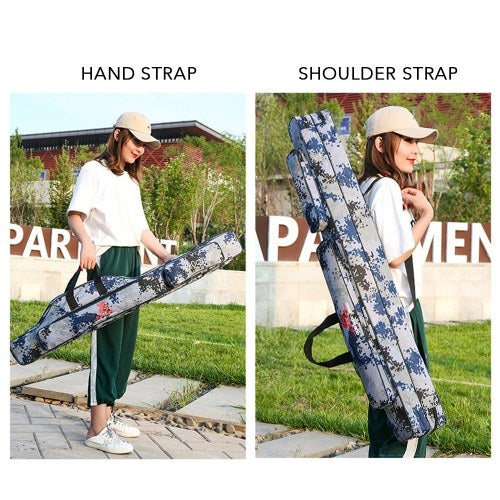 Fishing Bag Outdoor Multifunctional Fishing Rod Pole Storage Bag Fishing Tackle Carry Case Carrier Travel Bag 80cm/90cm/120cm