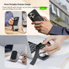 AGM-2359005 IPhone Accessories headset three-in-one wireless charger MagSafe magnetic multi-function holder Power Bank