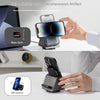 AGM-2359005 IPhone Accessories headset three-in-one wireless charger MagSafe magnetic multi-function holder Power Bank