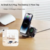 AGM-2359005 IPhone Accessories headset three-in-one wireless charger MagSafe magnetic multi-function holder Power Bank