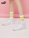 PUMA PUMA official new women's platform white shoes casual sneakers SKYE 374764