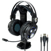 G868 Gaming Headset Cool LED Light 3.5 Stereo Version with Soft Earmuff
