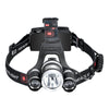 LED outdoor lighting strong headlight 18650 rechargeable 20W high power 18650 induction T6 aircraft light