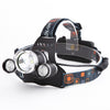 LED outdoor lighting strong headlight 18650 rechargeable 20W high power 18650 induction T6 aircraft light