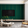 KT-11-16-004 Linen Wallpaper, Self-Adhesive Wallpaper, Thickened Soft Pack Bed Wallpaper, Bedroom Living Room Wall Decoration, TV Background Wall Stickers