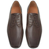 Lace-up shoes for men Brown 40 PU leather