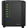خادم التخزين الشبكي Synology Premium Slim رفيع المستوى - أسود
