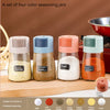 KT-11-30-007 برطمان توابل كمية، شاكر للتحكم في الملح بالضغط، أدوات المطبخ المنزلية، صندوق توابل، شاكر ملح مختوم مقاوم للرطوبة، زجاجة توابل ملح MSG - 4 قطع