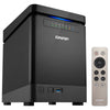 TS-453B Premium 4G Mini Vertical Nas - Black