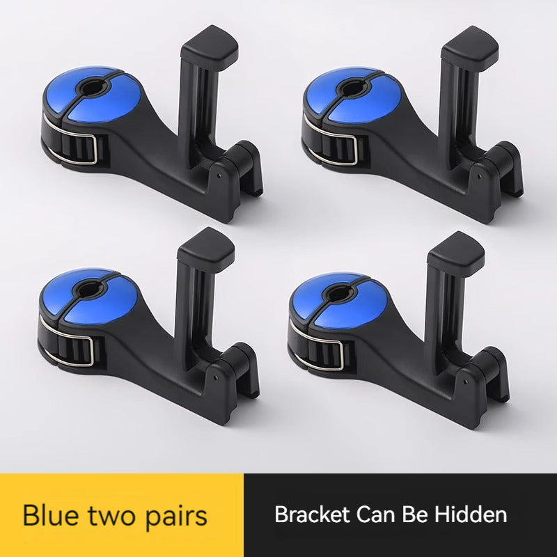 KT-1024001 خطاف مسند الظهر للمقعد الخلفي عالي الجودة مع حامل الهاتف المحمول / 8 قطع 