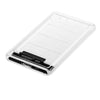 Usb Premium External HDD Enclosure Case - Transparent