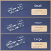 KT-12-08-002 Wire Retainer, Cable Runner, Cable Manager, Wall, No Drill, Snap Clip, No-Trace Stickers, Self-Adhesive Wire Clips- 60 pieces