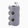 KT-12-27-12 قاعدة كأس شفط كاتربيلر بدون ثقب، دعامة رأس دش معلقة عالمية، دعامة قابلة للإزالة، دعامة ملحقات الحمام والدش - 4 قطع 