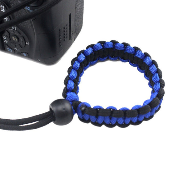 Outdoor Premium Digital Camera Wrist Band - Dark Blue