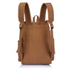 2022 Vintage High Quality Teenage Backpack - Khaki