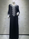 2024 Latest Netflix Style Popular Fashion Temperament Women's Clothing Kaftan