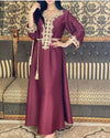 2024 Latest Netflix Style Popular Fashion Temperament Women's Clothing Kaftan