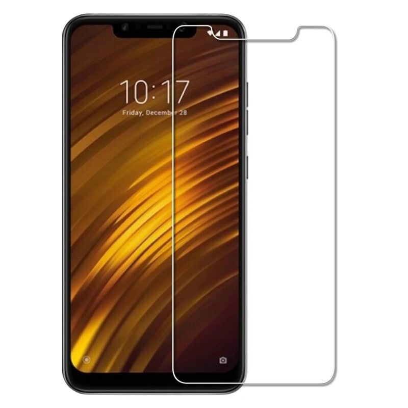 Xiaomi Poco F1 Premium زجاج مقوى غير لامع - أبيض