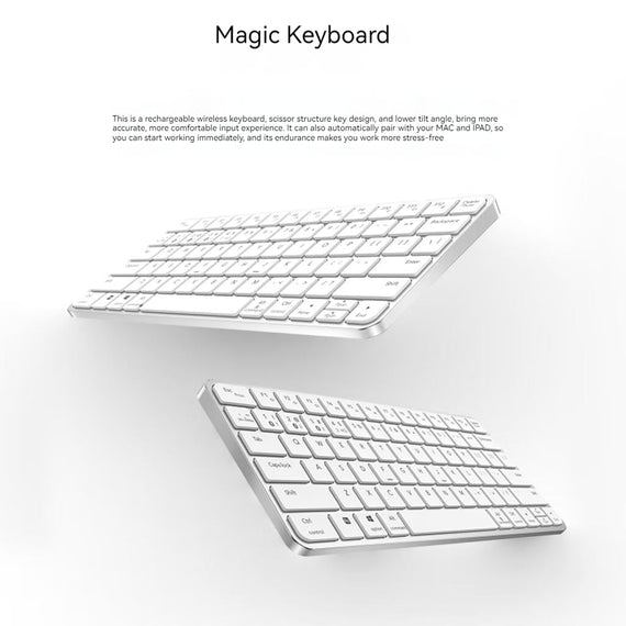 HPW-2359001 لوحة مفاتيح بلوتوث لاسلكية متعددة القنوات مع قاعدة توسيع 