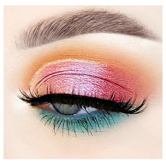 25-color Glitter Eyeshadow Makeup Palette - Multicolor