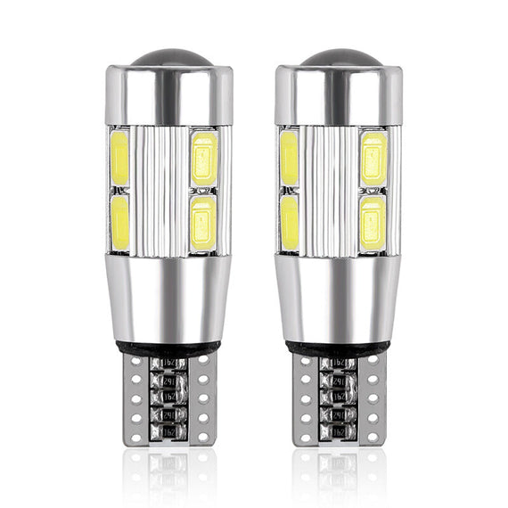 2 قطعة باور 10 لمبات LED جانبية - أبيض عاجي