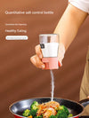 KT-11-30-007 برطمان توابل كمية، شاكر للتحكم في الملح بالضغط، أدوات المطبخ المنزلية، صندوق توابل، شاكر ملح مختوم مقاوم للرطوبة، زجاجة توابل ملح MSG - 4 قطع