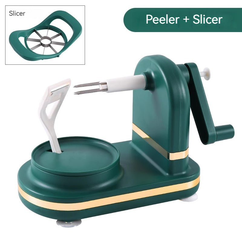 KT-11-17-008 آلة تقشير الخضروات والفواكه عالية الجودة تعمل يدويًا 