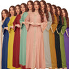 KT-12-28-1001 أحدث طراز من Netflix ملابس نسائية ذات مزاج شعبي قفطان