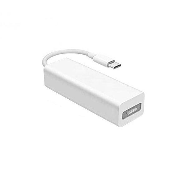 محول محول USB Premium Type C - أبيض