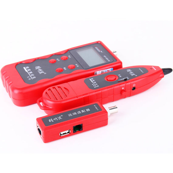 NF -868 Premium Network Cable Tester - Red