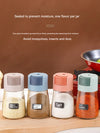 KT-11-30-007 برطمان توابل كمية، شاكر للتحكم في الملح بالضغط، أدوات المطبخ المنزلية، صندوق توابل، شاكر ملح مختوم مقاوم للرطوبة، زجاجة توابل ملح MSG - 4 قطع