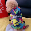 ملابس جديدة للكلاب مغمورة بالتمويه الممولة معطف مبطنة في الخريف والملابس الشتوية VIP TEDDY PET صغير ومتوسطة الحجم