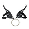 3x7 Premium 21 Speed ​​Bicycle Shifter Brake - Black