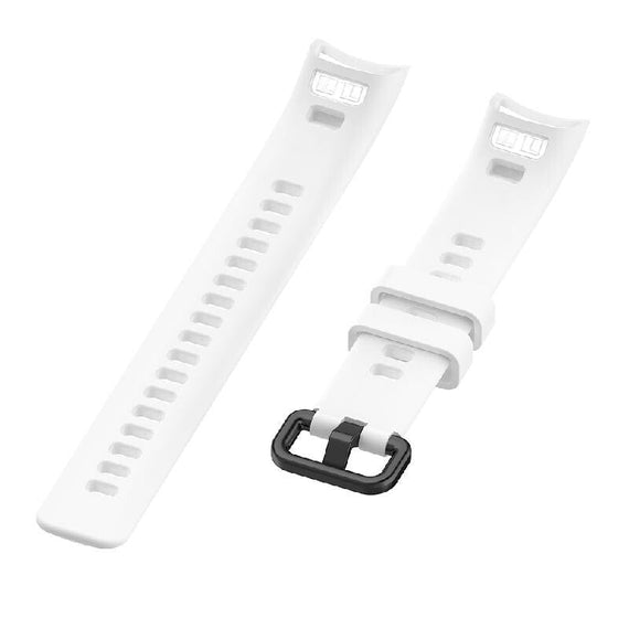 4/5 High Quality Silicone Bracelet Strap - White