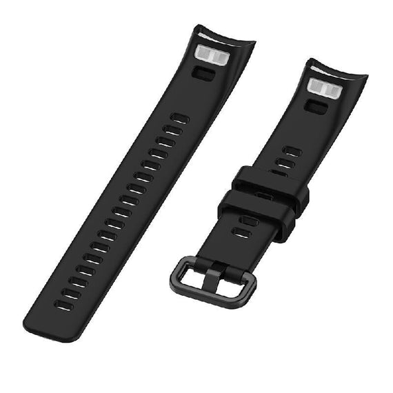 4/5 High Quality Silicone Bracelet Strap - Black