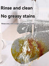 KT-12-27-02 Wire Dishwashing Gloves, Extended Waterproof Cleaning Gloves, Thermal Insulation Kitchen Brush, Thickened and Durable Pot Brush for Women's Household Chores - 5 Pieces