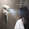 KT-12-19-010 Hair Dryer Shelf, Hair Dryer Hanger for Bathroom, Wall Mounted Hair Dryer Holder for Bathroom - 2 Pieces