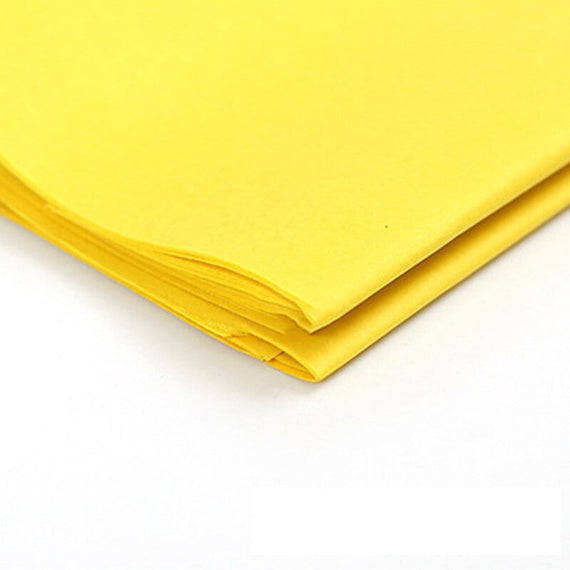 50Pcs Premium Quality Tissue Wrapper - Yellow
