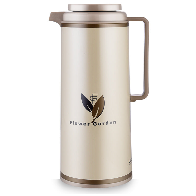 Glass Liner Modern Home Insulation Pot - Brown