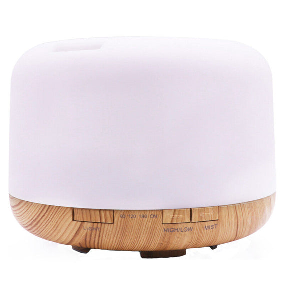 500ML Premium Ultrasonic Home Humidifier - White