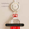 KT-12-19-005 Hair Dryer Shelf, Hair Dryer Hanger for Bathroom, Wall Mounted Hair Dryer Holder for Bathroom - 2 Pieces