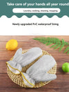 KT-12-27-02 Wire Dishwashing Gloves, Extended Waterproof Cleaning Gloves, Thermal Insulation Kitchen Brush, Thickened and Durable Pot Brush for Women's Household Chores - 5 Pieces