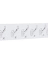 KT-12-26-015 خطافات المطبخ والحمام، خطافات، خطافات، بدون ثقب، خطافات ممتدة - 5 قطع 
